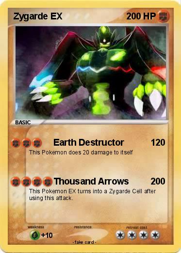 Pokemon Zygarde EX