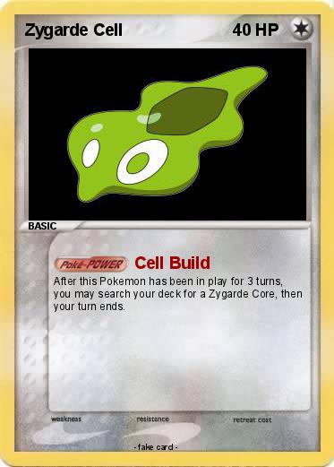 Pokemon Zygarde Cell