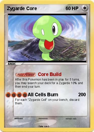 Pokemon Zygarde Core