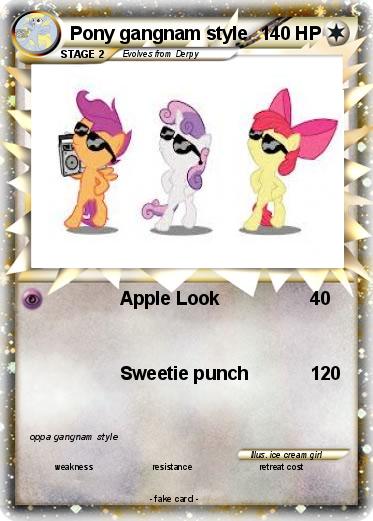 Pokemon Pony gangnam style