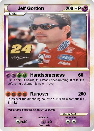 Pokemon Jeff Gordon