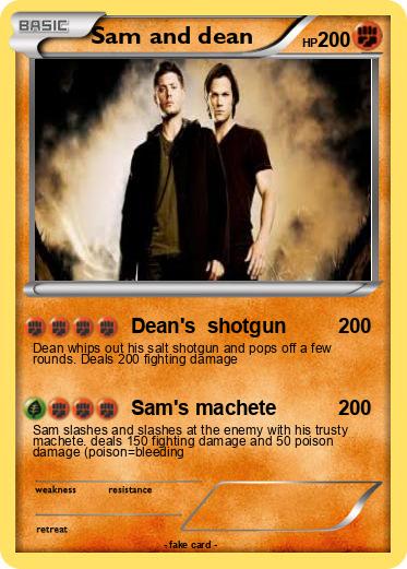 Pokemon Sam and dean