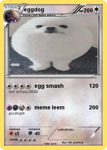 Pokemon eggdog