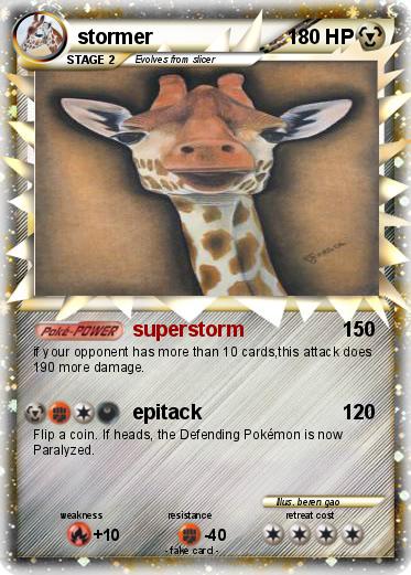 Pokemon stormer