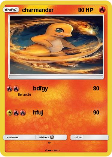 Pokemon charmander