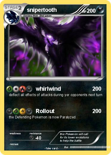 Pokemon snipertooth