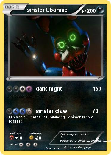 Pokemon sinster t.bonnie