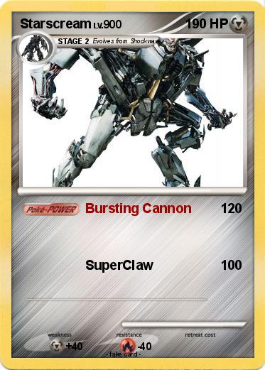 Pokemon Starscream