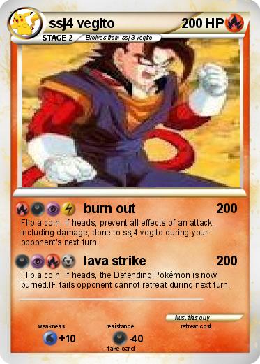Pokemon ssj4 vegito