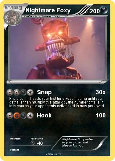 Pokemon Nightmare Foxy