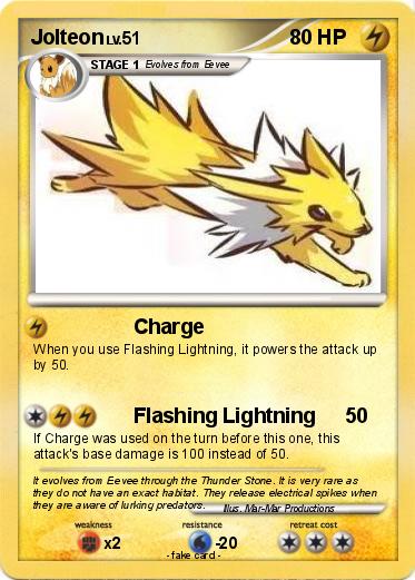 Pokemon Jolteon