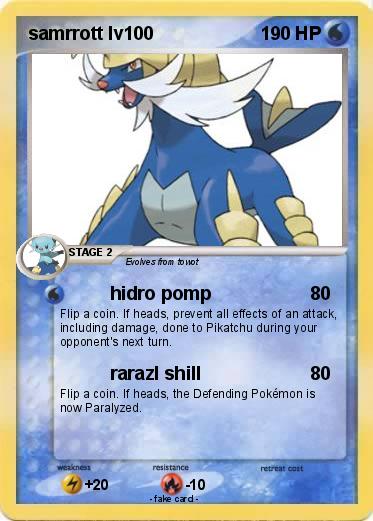 Pokemon samrrott lv100
