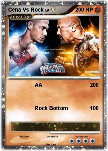 Pokemon Cena Vs Rock