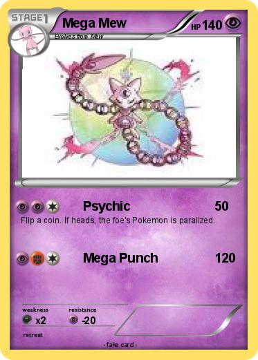 Pokemon Mega Mew