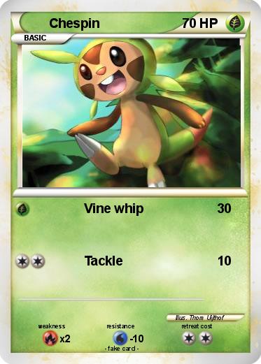 Pokemon Chespin