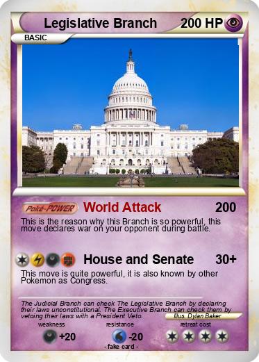 Pokemon Legislative Branch