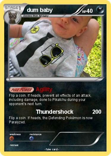 Pokemon dum baby