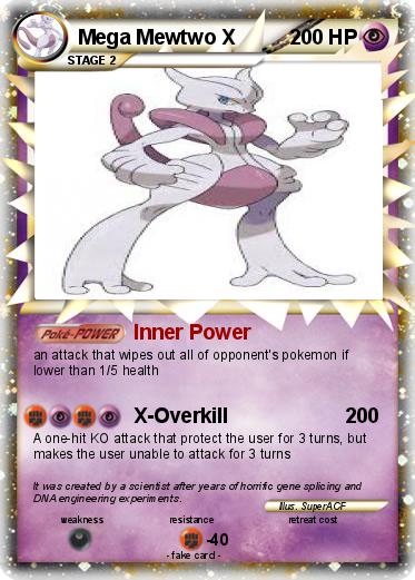 Pokemon Mega Mewtwo X