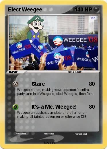 Pokemon Elect Weegee