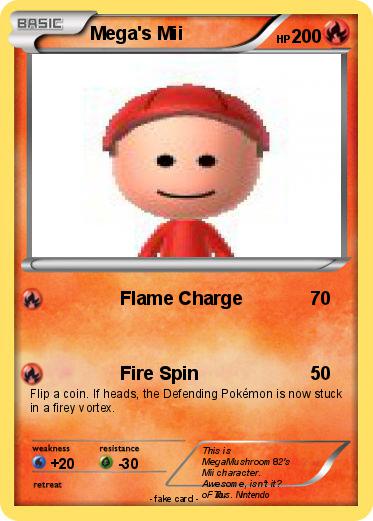 Pokemon Mega's Mii