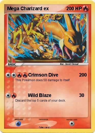 Pokemon Mega Charizard ex
