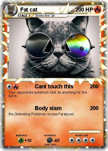 Pokemon Fat cat