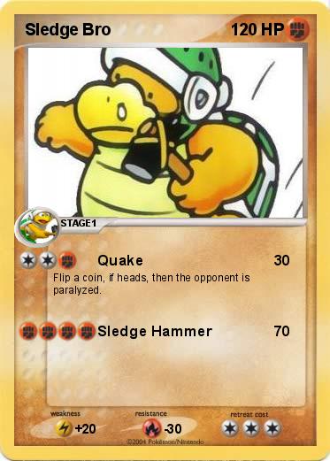 Pokemon Sledge Bro