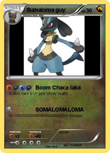 Pokemon Sumaloma guy