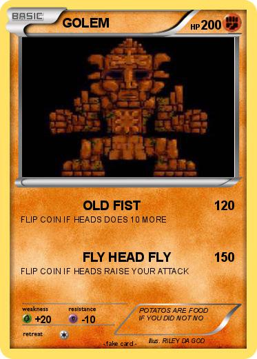 Pokemon GOLEM