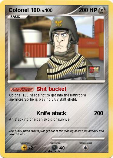 Pokemon Colonel 100