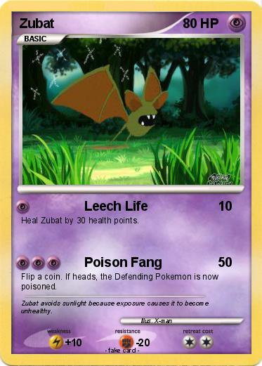 Pokemon Zubat