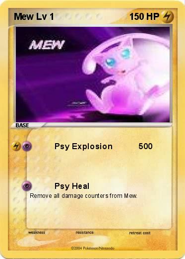 Pokemon Mew Lv 1
