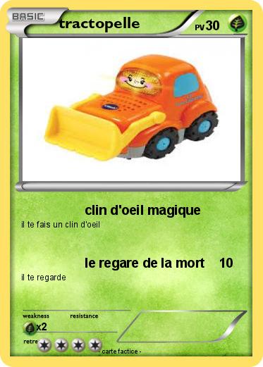 Pokemon tractopelle