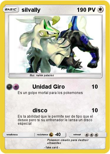 Pokemon silvally