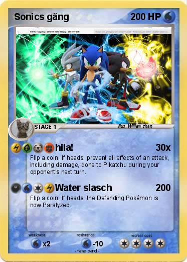 Pokemon Sonics gäng