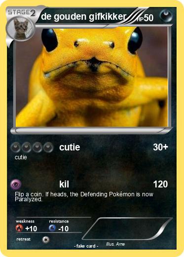 Pokemon de gouden gifkikker