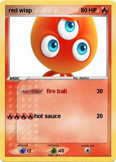 Pokemon red wisp