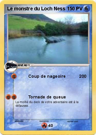 Pokemon Le monstre du Loch Ness
