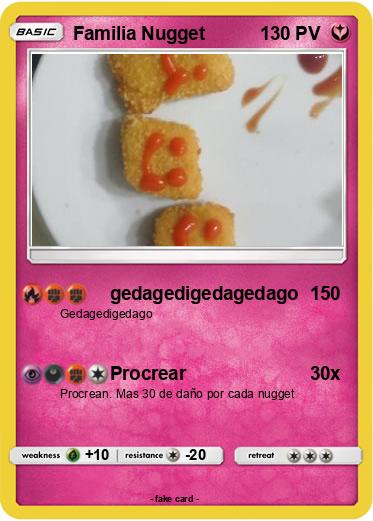 Pokemon Familia Nugget