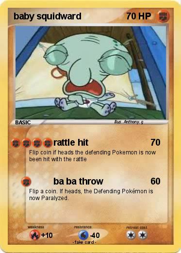 Pokemon baby squidward