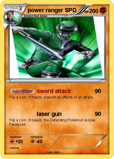 Pokemon power ranger SPD