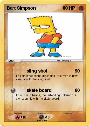 Pokemon Bart Simpson