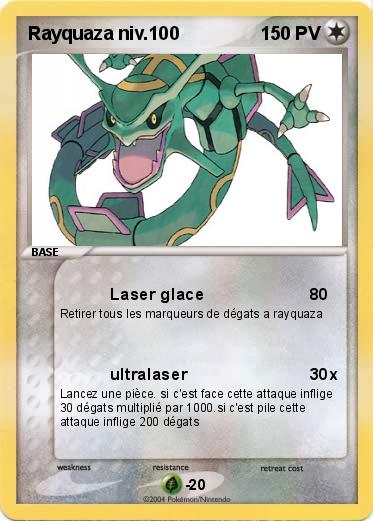 Pokemon Rayquaza niv.100