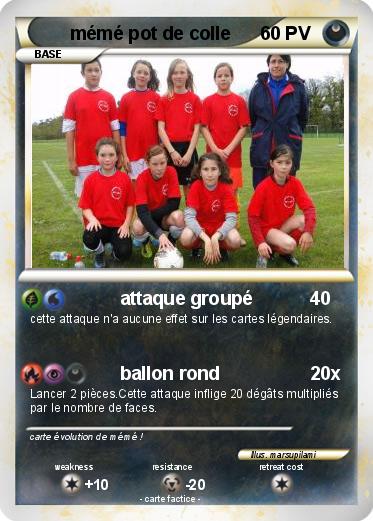 Pokemon mémé pot de colle