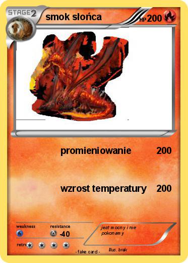 Pokemon smok słońca