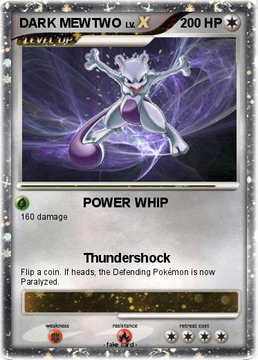 Pokemon DARK MEWTWO