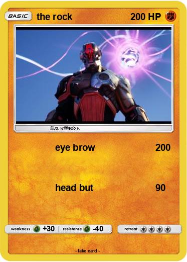 Pokemon the rock