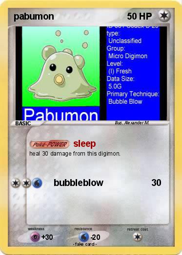 Pokemon pabumon