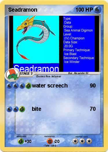 Pokemon Seadramon