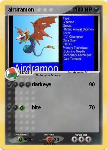 Pokemon airdramon